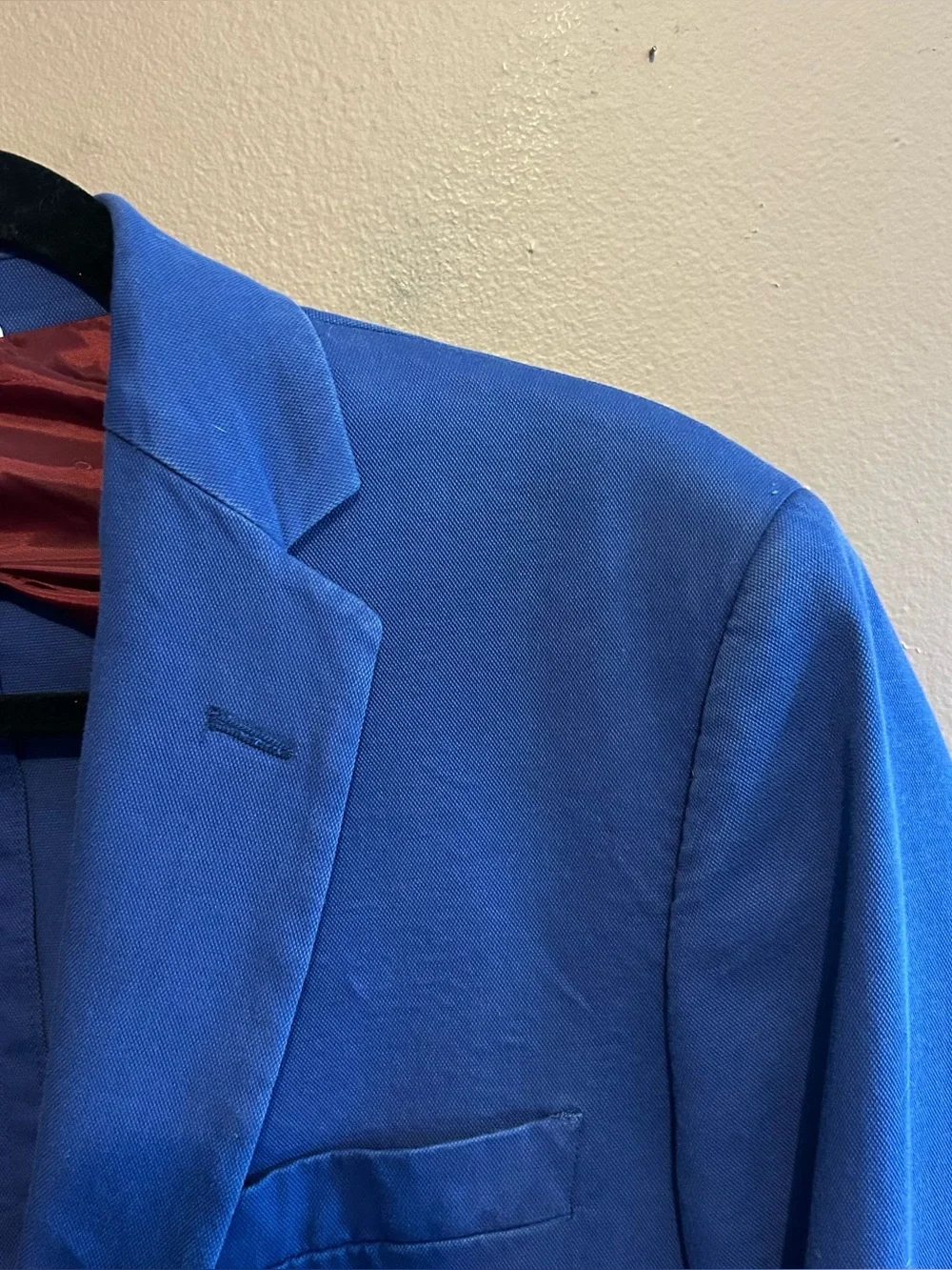 Vintage Brooks Brothers 42R Royal Cobalt Blue Men’s Blazer 2 Button